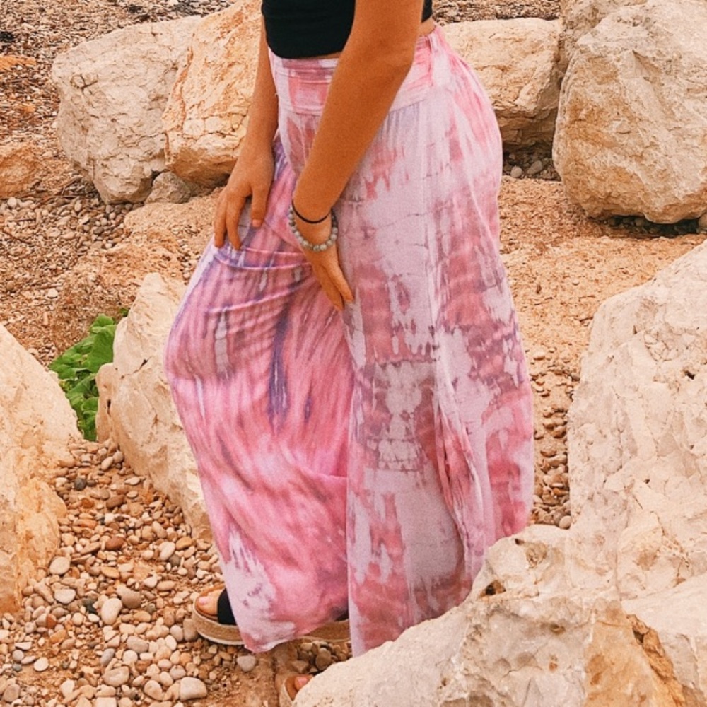Flowy Pink Pants